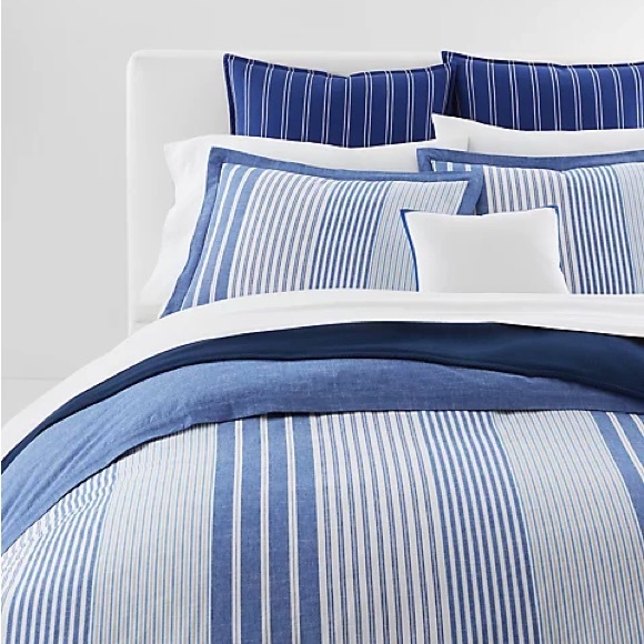 Ralph Lauren Heath Stripe Duvet Cover Set, king size - Picture 6 of 7